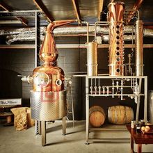 1000L whisky conhaque gin microcerda equipamento álcool destilador de cobre