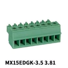 3.5mm Green Pluggable Terminal Block