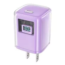 A5 Liucai Series PD30W GaN Single C Charger Purple American Especificação