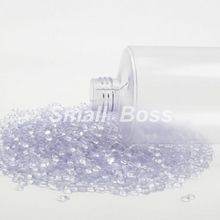 Partículas de botellas de vela de PVC
