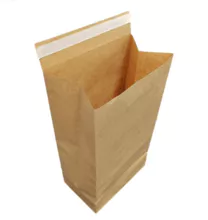 Bom preço novo produto Amazon e-commerce saco de papel de fundo quadrado novo modelo entrega rápida