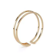 Bangle Cuff HC06-12236 Gold-plated bangles，Metal alloy bangles，Stainless steel bangles