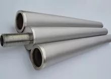 5um 10um 20um 30um tubo de sinterización poroso tubo de fundición Difusor de burbujas de tubo aireado
