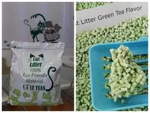 Chá verde sabor Tofu areia