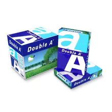 100% wooden pulp office Double A white A4 copy paper 80gsm