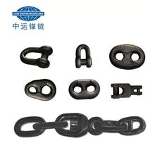 Marine anchor chain - Kent unloading buckle - end unloading buckle - ring group spot supply - medium transport anchor chain.