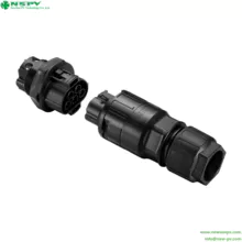 Waterproof TUV PV 5P Solar AC Connector Cable Male To Panel Female Type