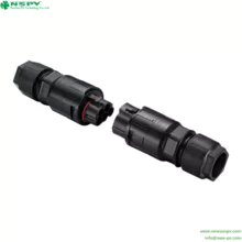 TUV认证光伏交流连接器 新款交流5极连接器 线对线款