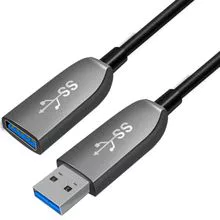 Shenzhen OEM Atacado de Fábrica USB3.0 Cabo de Extensão de Fibra Óptica Ativa Tipo A Macho para Fêmea Para CCTV e Câmeras de Videoconferência