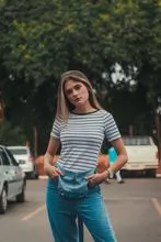 womens striped t-shirt