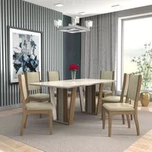 MESA FLÓRIDA INV/NEV COM CADEIRA BARCELONA/A40