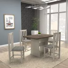 MESA FRANÇA 1200 TEK/WENG E CADEIRA ITÁLIA 