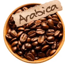 Café Arábica em Grãos;