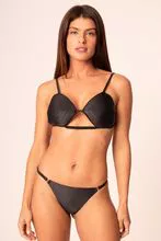 Bikini Sensual Luxe Negro – Diseño Sofisticado y Ajustable