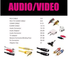 right-angle 3.5mm stereo male,AV CABLE,Guitar Lead 6.35mm angled jack to angled Jack,3.5mm to 2 RCA cable,DVI/VGA,HDMI cable A m