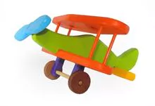 Single-engine Biplane Wood Plane