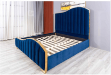 Modern Velvet King Bed