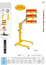 Secador de pintura infrarrojo de onda corta