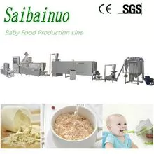 Línea de producción de alimentos nutritivos para bebés de harina de arroz