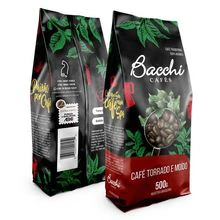 BACCHI COFFEE ROASTED AND GROUND - TRADITIONAL - 500G