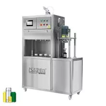 300CPH (5CPM) Semiautomático Enlatado de cerveza Mach