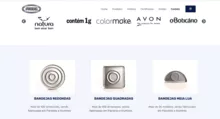 Bandejas para Pó Compacto/Estamparia