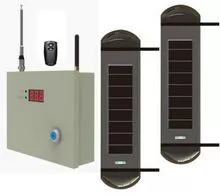 Solar wireless infrared on the outdoor intrusion alarm remote app security monitoring system