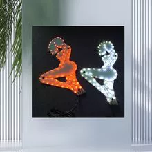 Inicio Portalámparas Decorativo De Vidrio Sexy Dancer LED Light