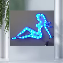 dança senhora menina levou luz de barra 