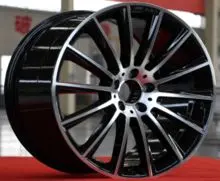 Bujes de rueda de aleación negra fundida de 21 pulgadas PCD 5 * 112