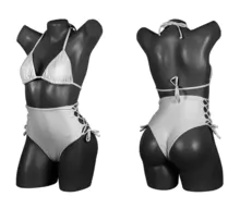 Laced High Waist Bikini 