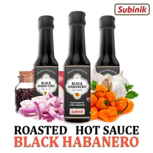 Habanero Hot Sauce Preto