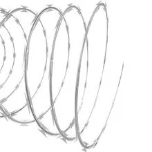 Concertina razor wire, no clips, 300mm