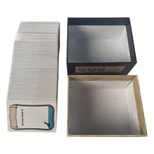 Jogos de tabuleiro de cartas de jogo de papel ou plástico personalizados