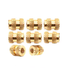 Brass Molded-In Insert Nut,threaded insert nut 