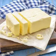 Mantequilla láctea natural premium salada y sin sal 85% de crema dulce pura