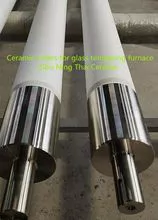 Quartz Fused Silica Rollers For Tempered Glass Processing Furnace