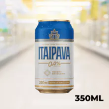Itaipava Cerveza Cero 350ml - lata
