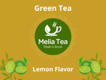 Chá verde solúvel - sabor limão