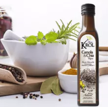 Aceite de canola y chia virgen KROL