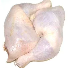 Muslos de pollo congelados