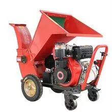 Hot Selling Chippers Shredder Mulcher Wood Chippers Shredder For Wholesales With 192F Electrically started diesel engine 