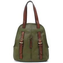 CMS052 Pebbled 2-Tone Convertible Backpack