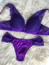 MICROFIBER AND LACE LINGERIE SET