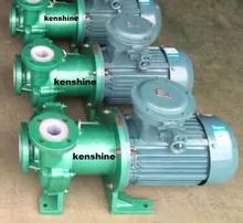 Bomba de impulsión magnética plástico CQB-F flúor