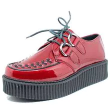 Creeper Shoe 漆皮酒类素食鞋