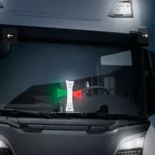 Luz LED multifuncional Vidrio Ventosa Luz Color de la bandera Luz de cruz cristiana CROSS Cabina de coche Crux Lámpara