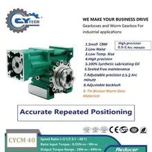 CHENYUE Worm Gearbox CYCM 040 OUTPUT MODE: CR