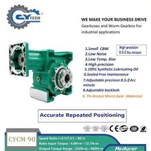 CHENYUE Worm Gearbox CYCM 090 OUTPUT MODE: AB