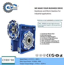 CHENYUE Worm Gearbox NMRV 090 Free Maintenance 